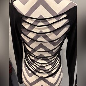 H&M Elegant Black Fabric